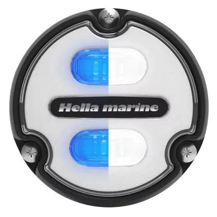 Hella Marine Apelo A1 Underwater LED Light, Blue/White, 1800 lm — Quality Boat Parts