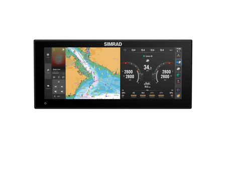 Simrad NSX 3012UW Ultrawide Fishfinder/Chartplotter, No Transducer, 12in Display — Quality Boat Parts