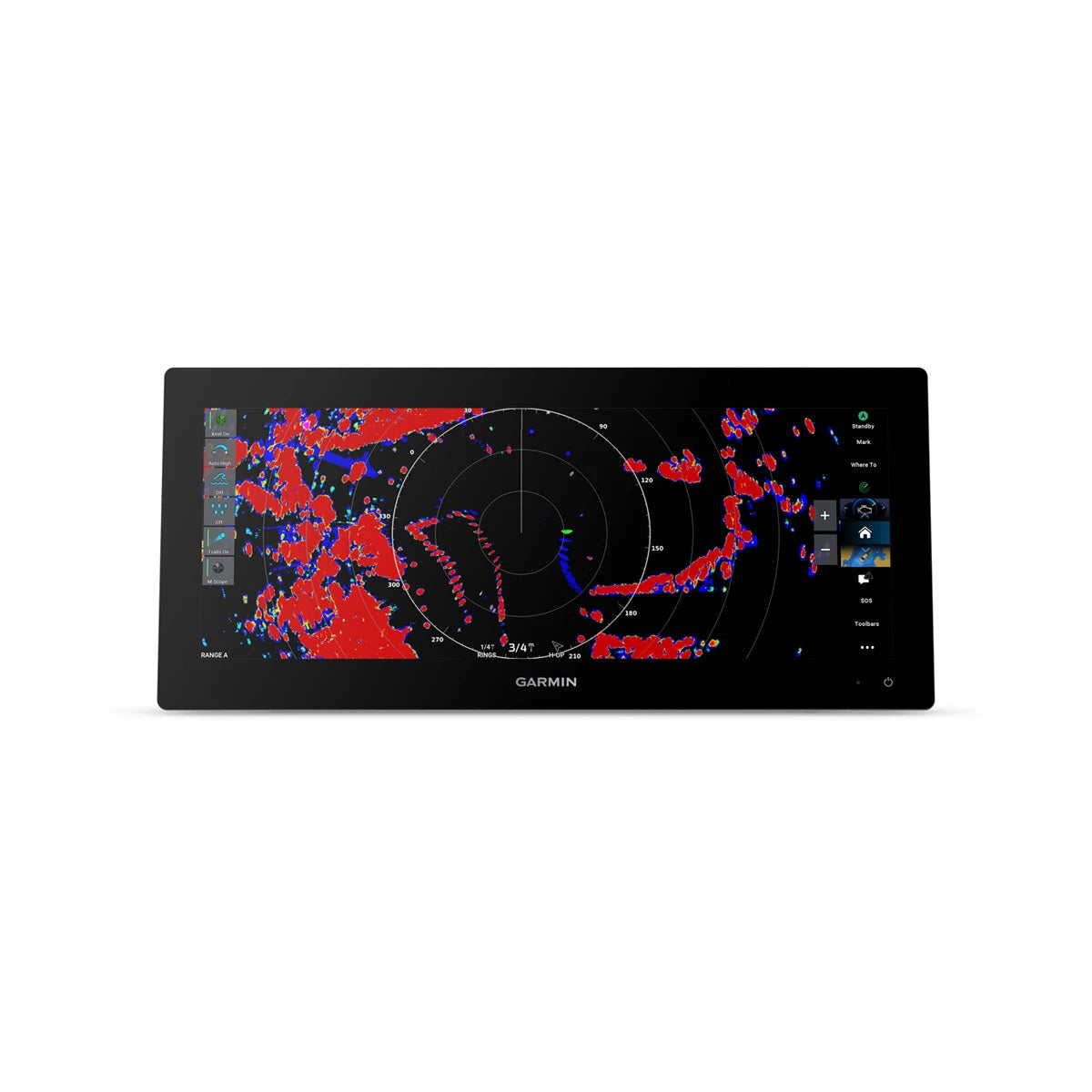 Garmin GPSMAP 1543xsv Chartplotter/Fishfinder, 15" Ultrawide Touchscreen, SideVü/ClearVü CHIRP Sonar, Navionics+ Mapping — Quality Boat Parts