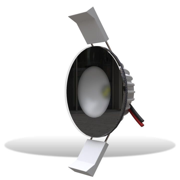 Garmin ECLIPSE DL55 Downlight, White+RGB, Black Finish, 12V, IP67 — Quality Boat Parts