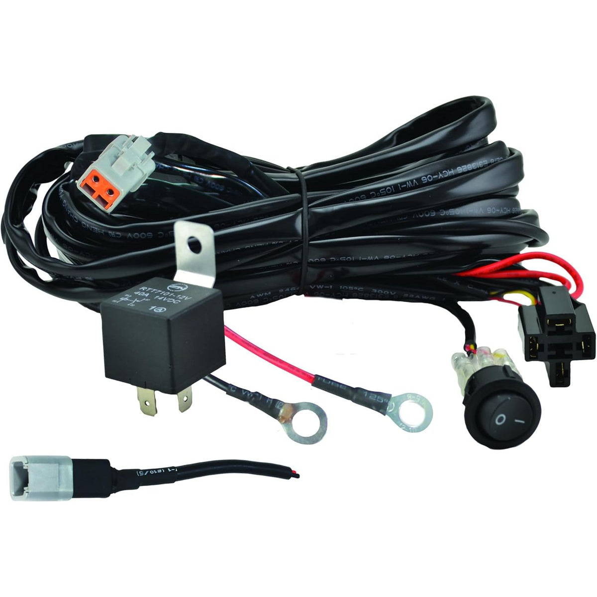 Hella Marine ValueFit 1-Light Wiring Harness, 12V, Relay, Switch — Quality Boat Parts