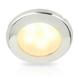 Hella Marine EuroLED 75 Dual Colour LED Downlight, Warm White/Red, 12V DC (9-16V), IP6K7, IP6K9K, Screw Mount, PWM or Resistive Dimming, 190 lm — Quality Boat Parts