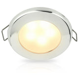 Hella Marine EuroLED 75 Dual Colour Recessed LED Downlight, Warm White and Red Light, 12V, 9-16V, Spring Mount, IP67, 190 lm — Quality Boat Parts