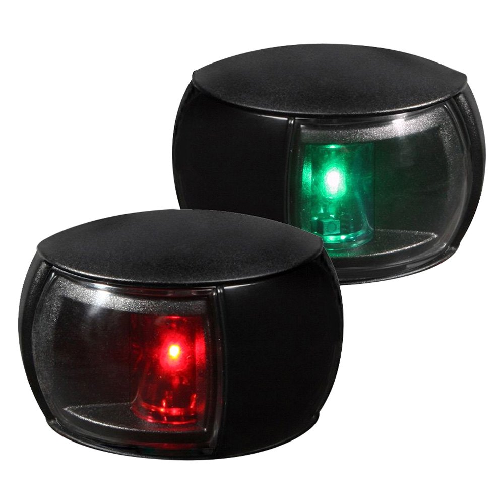 Hella Marine NaviLED Compact Deck Mount Sidelight Pair, 2NM, Multivolt 9-32V, IP67 — Quality Boat Parts