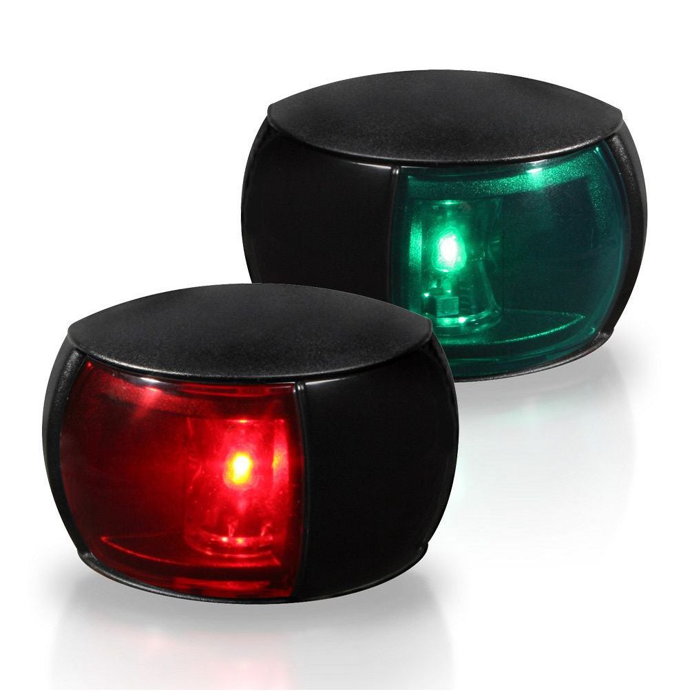 Hella Marine NaviLED Compact Deck Mount Sidelight Pair, 2NM, Multivolt 9-32V, IP67 — Quality Boat Parts