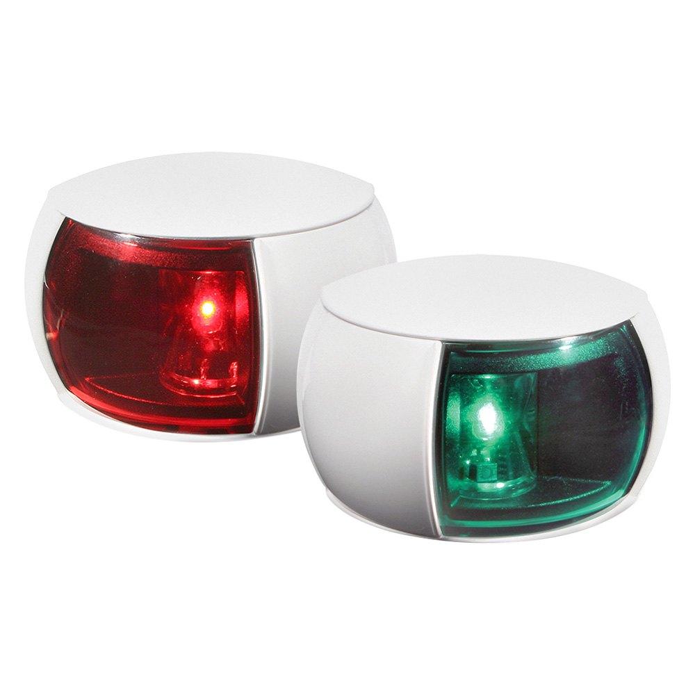 Hella Marine NaviLED Compact Deck Mount Sidelight Pair, 2NM, Multivolt 9-32V, IP67 — Quality Boat Parts
