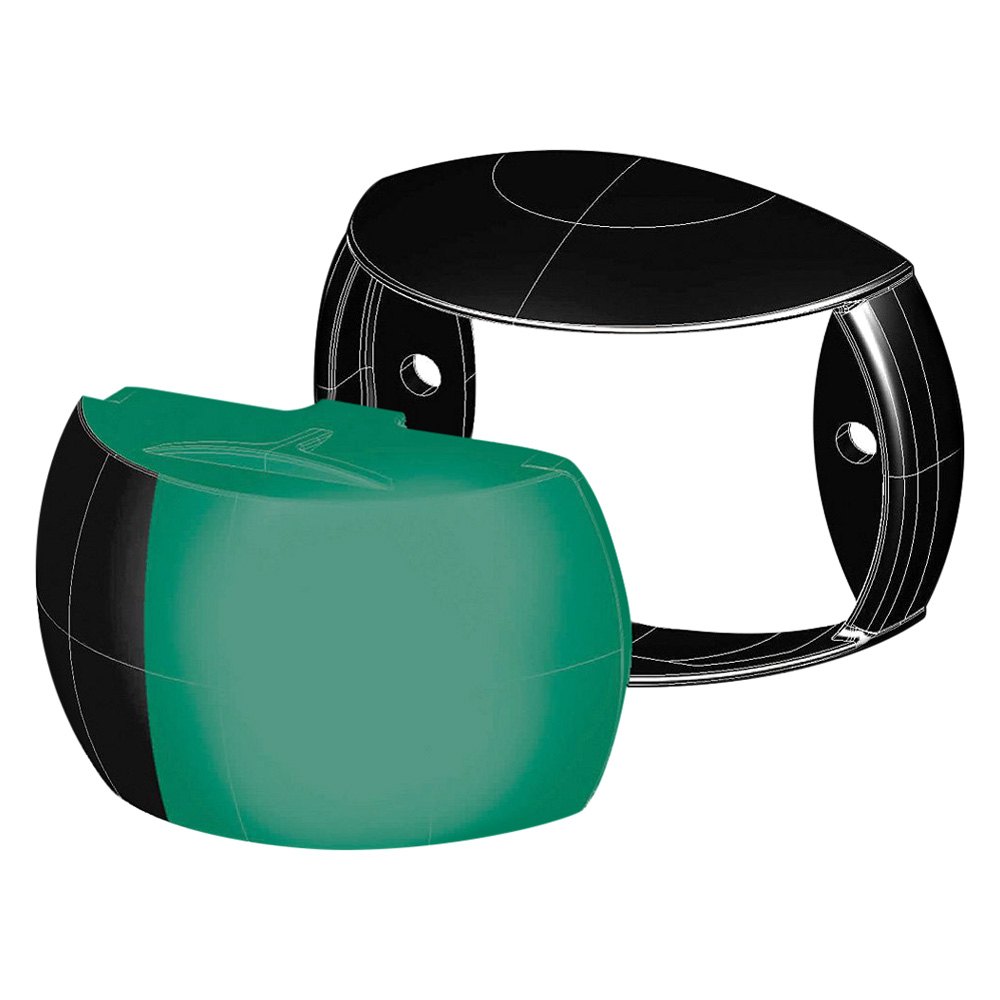 Hella Marine NaviLED Compact Deck Mount Sidelight Pair, 2NM, Multivolt 9-32V, IP67 — Quality Boat Parts