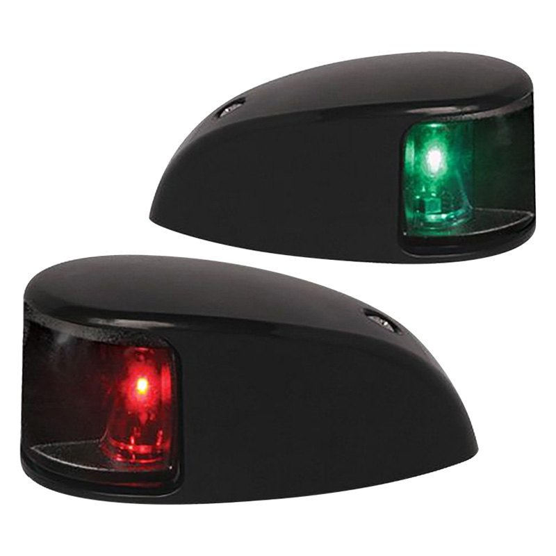 Hella Marine NaviLED Compact Deckmount Port & Starboard Navigation Light Pair, 2NM, 12/24V, IP67 — Quality Boat Parts