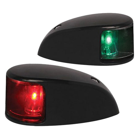 Hella Marine NaviLED Compact Deckmount Port & Starboard Navigation Light Pair, 2NM, 12/24V, IP67 — Quality Boat Parts