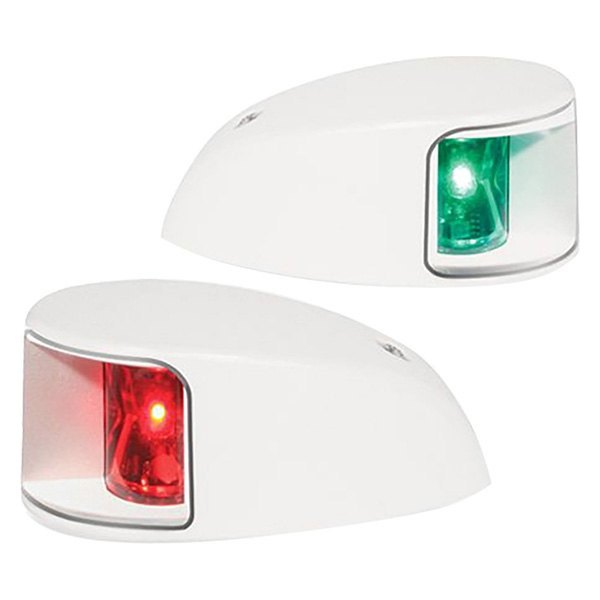 Hella Marine NaviLED Compact Deckmount Port & Starboard Navigation Light Pair, 2NM, 12/24V, IP67 — Quality Boat Parts