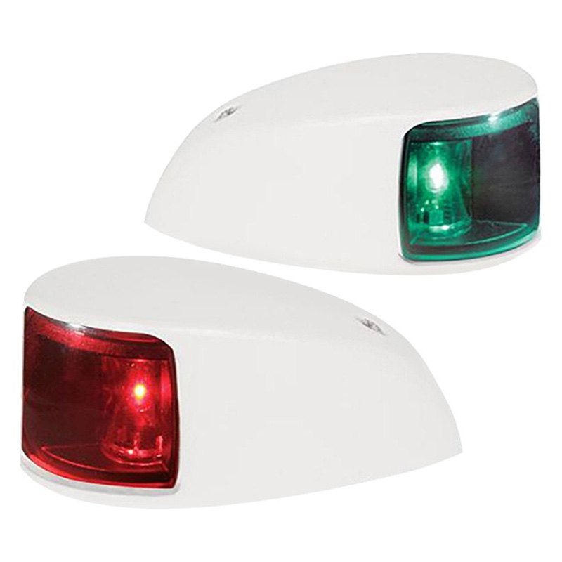 Hella Marine NaviLED Compact Deckmount Port & Starboard Navigation Light Pair, 2NM, 12/24V, IP67 — Quality Boat Parts