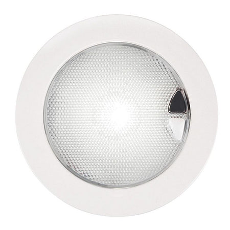 Hella Marine EuroLED 150 Touch Downlight, Warm White/Red, 9-33V, Completely Sealed, Dimmable, 124mm Cutout — Quality Boat Parts
