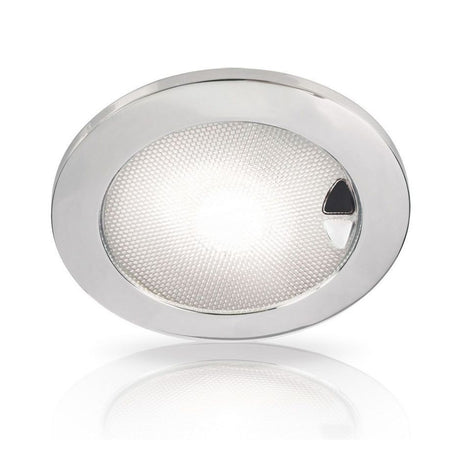 Hella Marine EuroLED 150 Touch Downlight, Warm White/Red, 9-33V, Completely Sealed, Dimmable, 124mm Cutout — Quality Boat Parts