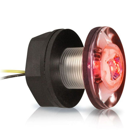 Hella Marine LED Livewell/Baitwell Lamp, 12V DC, IP67, 0.5W, Single-Hole Mount, 120mm Cable — Quality Boat Parts