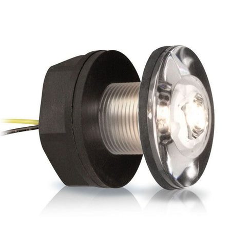 Hella Marine LED Livewell/Baitwell Lamp, 12V DC, IP67, 0.5W, Single-Hole Mount, 120mm Cable — Quality Boat Parts