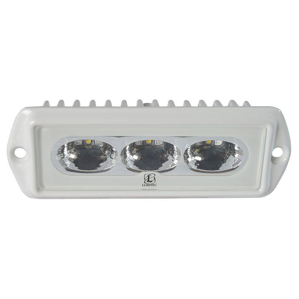 Lumitec CapriLT Flush Mount LED Flood Light, White Light, 1000 Lumens, 10-30V DC, IP67 — Quality Boat Parts