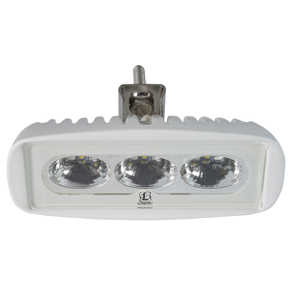 Lumitec CapreraLT Bracket Mount LED Flood Light, 10-30V, IP67, 1000 lm — Quality Boat Parts
