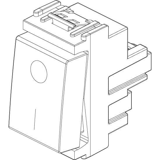 Vimar Idea 2P 1-Way Switch, 16AX, 250V, IP40, Screw Terminal — Quality Boat Parts