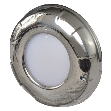 Lumitec Aurora Surface Mount LED Dome Light, 10-30V, IP67, Dimmable, 4in Diameter, 0.73in Depth, Ignition Protected — Quality Boat Parts