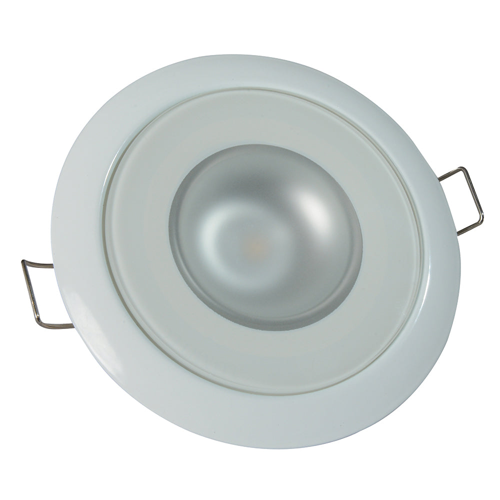 Lumitec Mirage Round Flush Mount LED Down Light, 10-30V DC, IP67, 3-6W — Quality Boat Parts