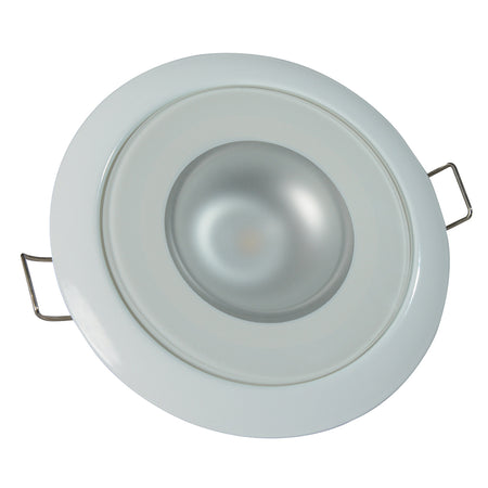 Lumitec Mirage Round Flush Mount LED Down Light, 10-30V DC, IP67, 3-6W — Quality Boat Parts