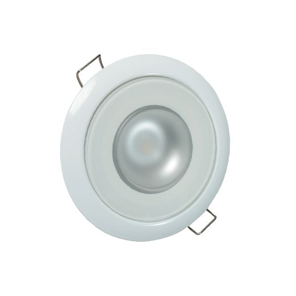Lumitec Mirage Round Flush Mount LED Down Light, 10-30V DC, IP67, 3-6W — Quality Boat Parts
