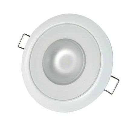 Lumitec Mirage Round Flush Mount LED Down Light, 10-30V DC, IP67, 3-6W — Quality Boat Parts