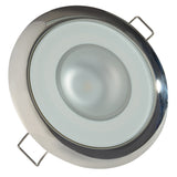 Lumitec Mirage Round Flush Mount LED Down Light, 10-30V DC, IP67, 3-6W — Quality Boat Parts