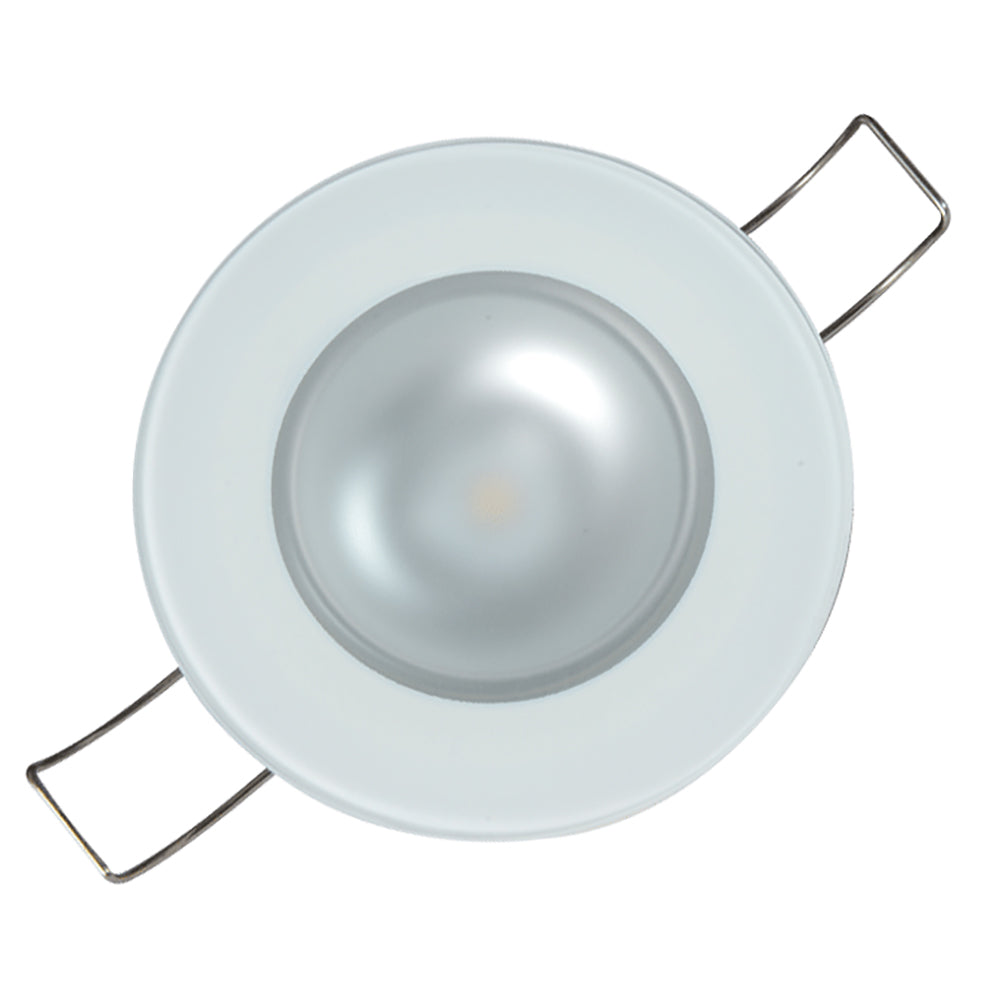 Lumitec Mirage Round Flush Mount LED Down Light, 10-30V DC, IP67, 3-6W — Quality Boat Parts