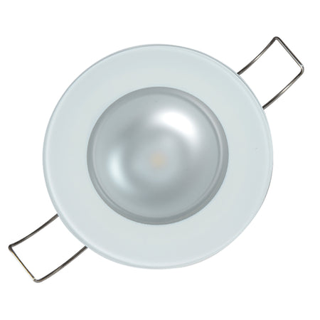 Lumitec Mirage Round Flush Mount LED Down Light, 10-30V DC, IP67, 3-6W — Quality Boat Parts