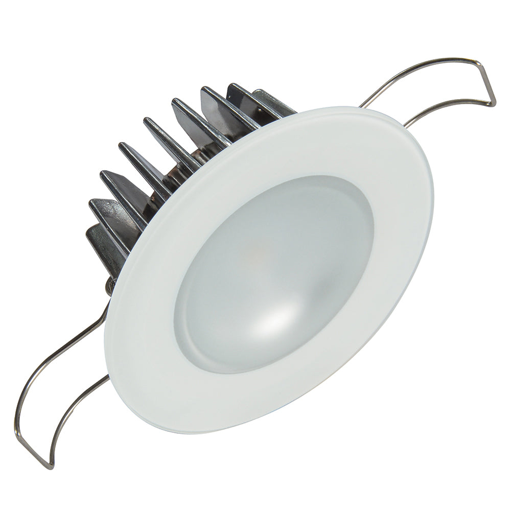 Lumitec Mirage Round Flush Mount LED Down Light, 10-30V DC, IP67, 3-6W — Quality Boat Parts