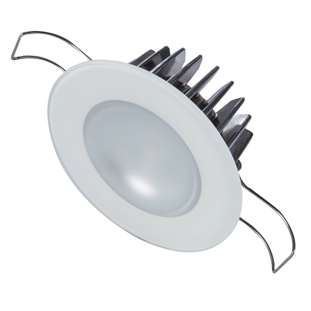 Lumitec Mirage Round Flush Mount LED Down Light, 10-30V DC, IP67, 3-6W — Quality Boat Parts