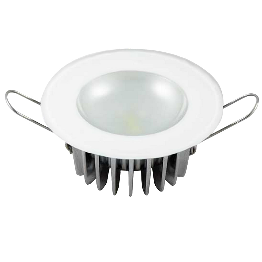 Lumitec Mirage Round Flush Mount LED Down Light, 10-30V DC, IP67, 3-6W — Quality Boat Parts