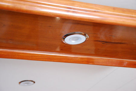 Lumitec Mirage Round Flush Mount LED Down Light, 10-30V DC, IP67, 3-6W — Quality Boat Parts