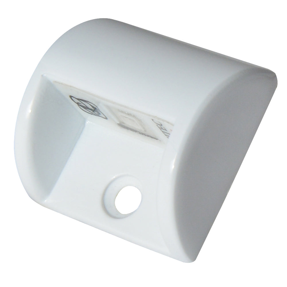 Lumitec Andros LED Courtesy Light, 10-16V, IP67, SS316, 1 x 1 in — Quality Boat Parts