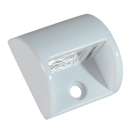 Lumitec Andros LED Courtesy Light, 10-16V, IP67, SS316, 1 x 1 in — Quality Boat Parts
