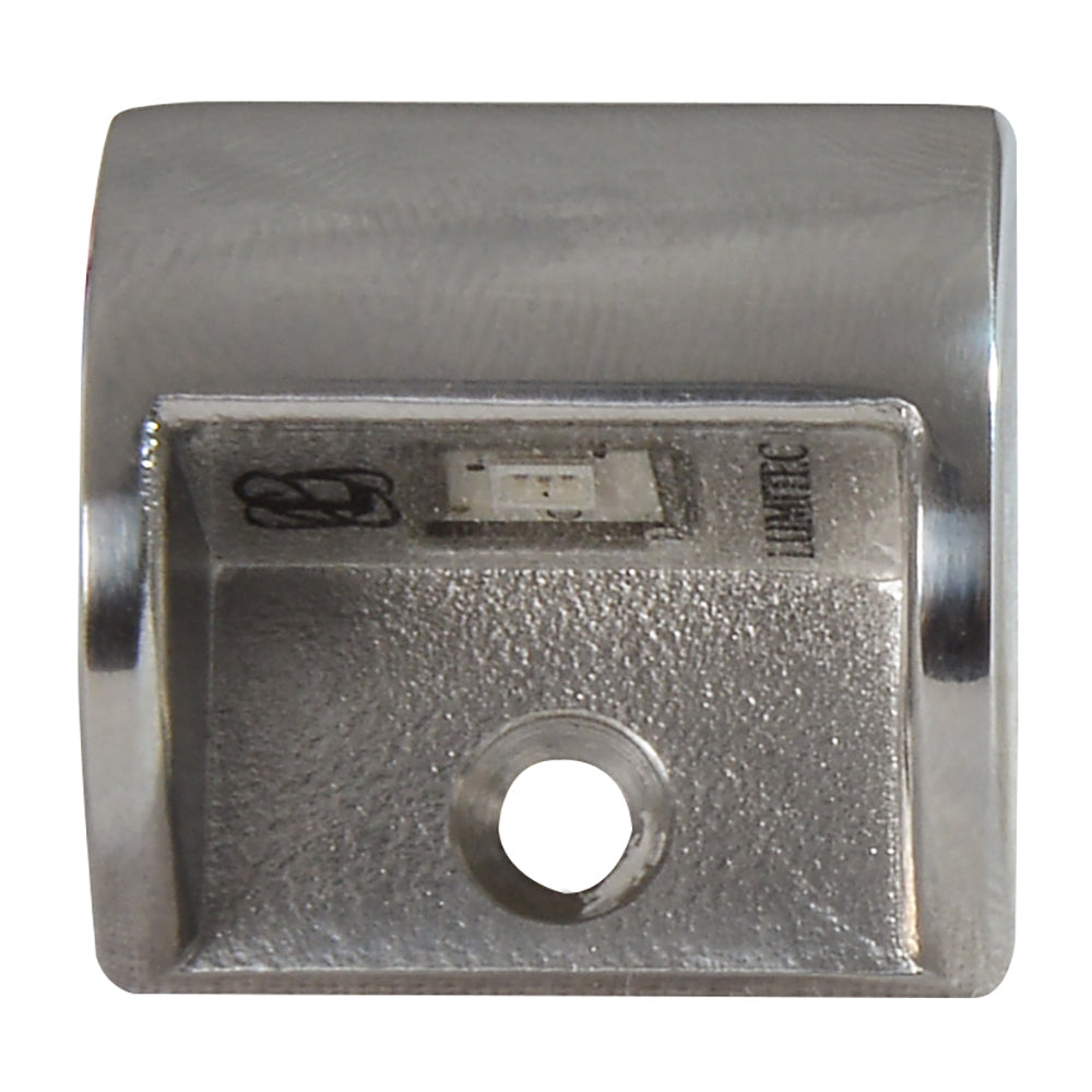 Lumitec Andros LED Courtesy Light, 10-16V, IP67, SS316, 1 x 1 in — Quality Boat Parts