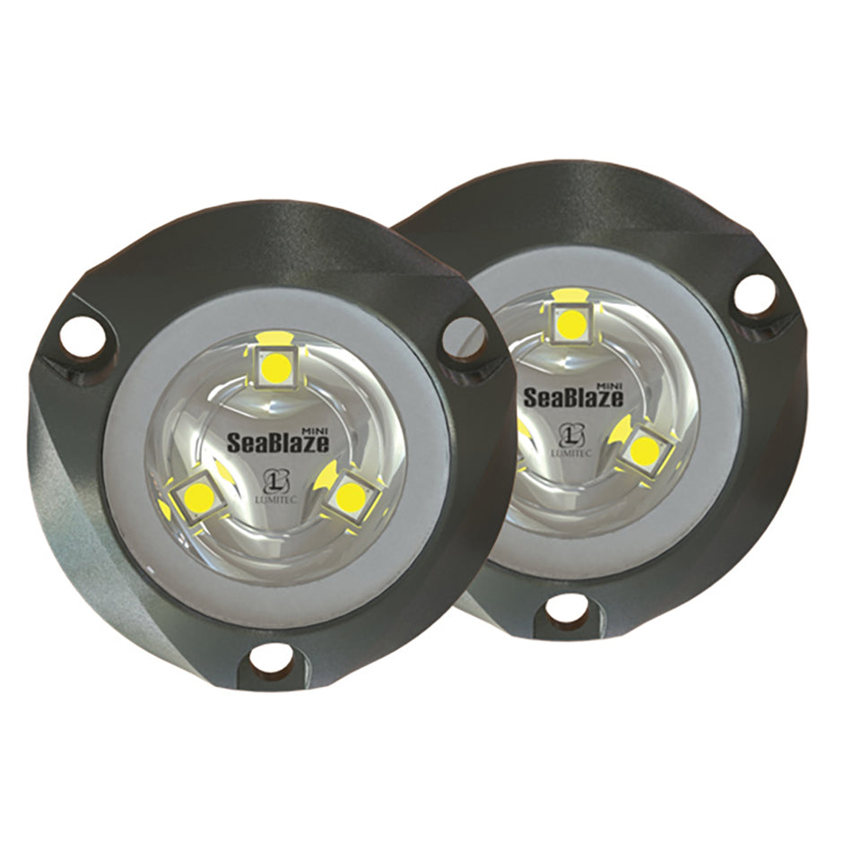 Lumitec SeaBlaze Mini LED Underwater Light, 10-30V, IP68 — Quality Boat Parts