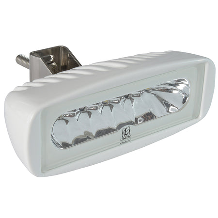 Lumitec Caprera2 Bracket Mount LED Flood Light, 2-Color, 10-30V, IP67 — Quality Boat Parts
