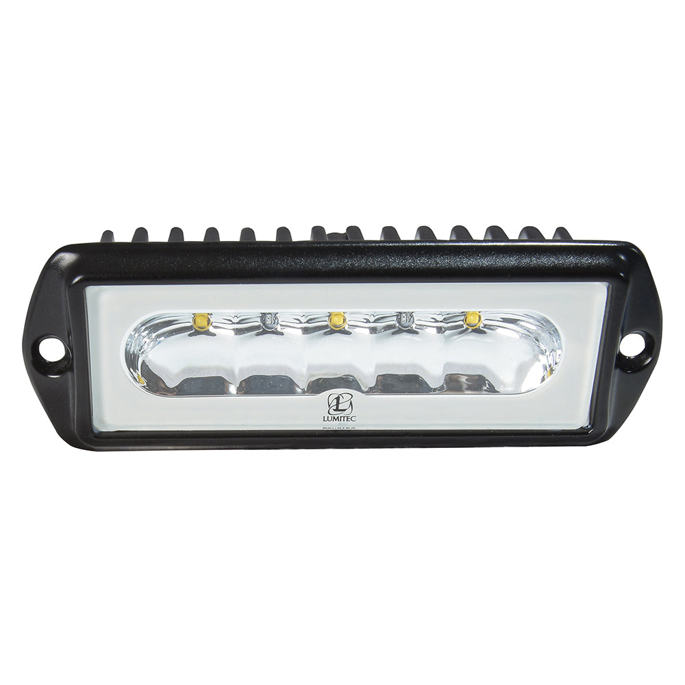 Lumitec Capri2 Flush Mount LED Flood Light, 10-30V, IP67, 16W, Two-Color, Dimmable — Quality Boat Parts