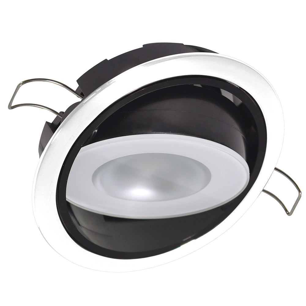Lumitec Mirage Positionable LED Down Light, 10-30V DC, IP67, 33° Pivot, 2.72 in Cutout — Quality Boat Parts