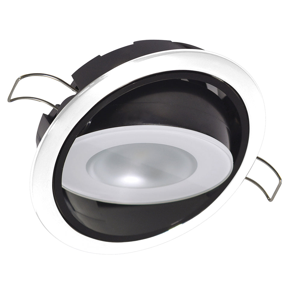 Lumitec Mirage Positionable LED Down Light, 10-30V DC, IP67, 33° Pivot, 2.72 in Cutout — Quality Boat Parts