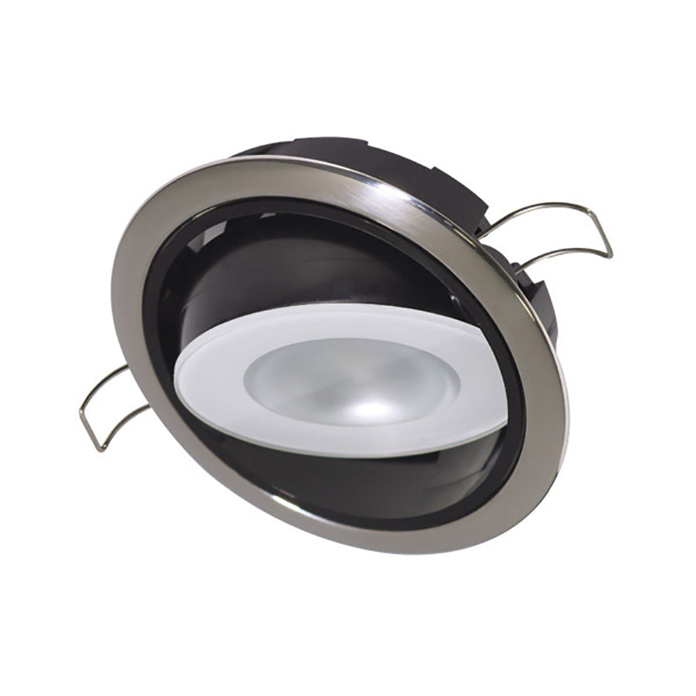 Lumitec Mirage Positionable LED Down Light, 10-30V DC, IP67, 33° Pivot, 2.72 in Cutout — Quality Boat Parts