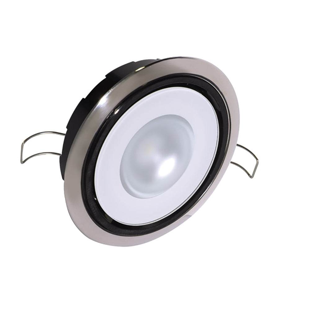 Lumitec Mirage Positionable LED Down Light, 10-30V DC, IP67, 33° Pivot, 2.72 in Cutout — Quality Boat Parts