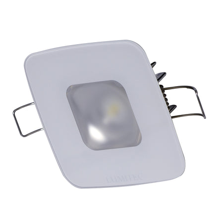 Lumitec Square Mirage LED Down Light, 10-30V, IP67, 2 in Cutout, Flush Mount — Quality Boat Parts