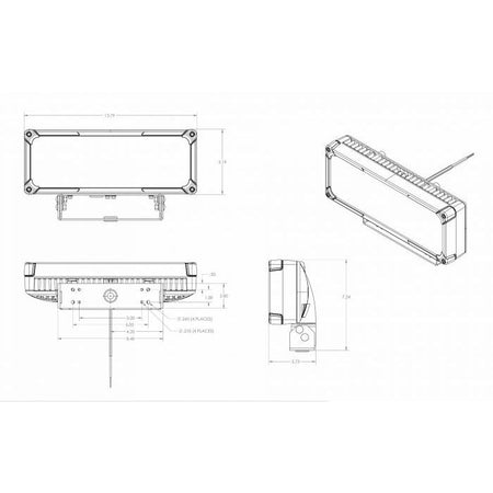 Lumitec Maxillume TR150 LED Deck Light, 20,000 lm, 10-36VDC, IP67 — Quality Boat Parts
