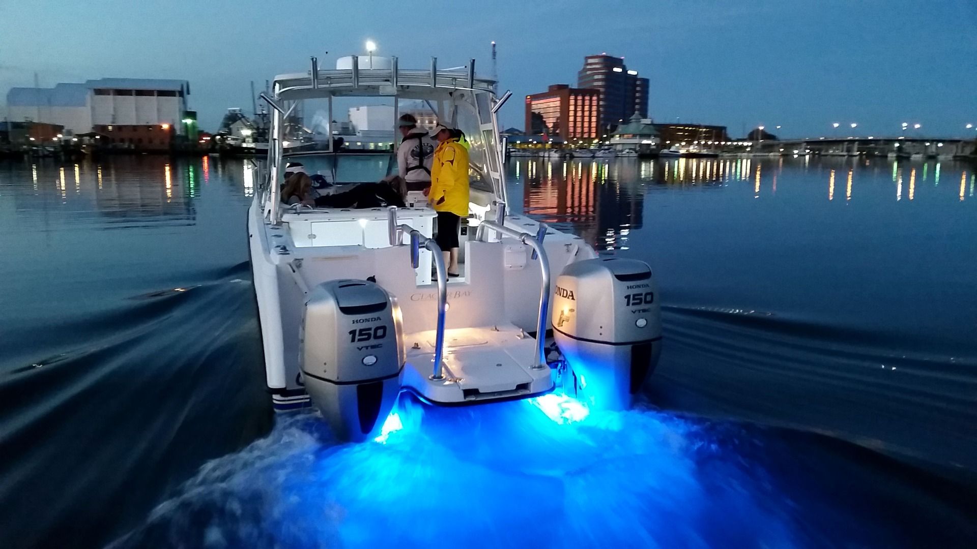 Lumitec SeaBlazeX2 LED Underwater Light, 10-30V, IP68, 6000+ Lumens, 60W, Surface Mount, 3.8in Diameter, No External Drivers — Quality Boat Parts