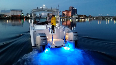 Lumitec SeaBlazeX2 LED Underwater Light, 10-30V, IP68, 6000+ Lumens, 60W, Surface Mount, 3.8in Diameter, No External Drivers — Quality Boat Parts