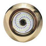 Lumitec SeaBlaze Typhoon Through-Hull Underwater LED Light, Bronze Housing, 10-30V DC, IP68, 10,000+ Lumens — Quality Boat Parts