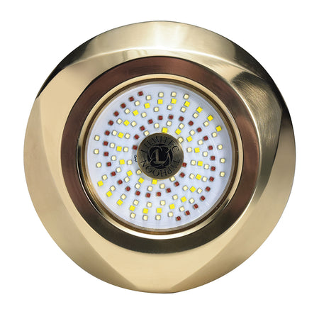 Lumitec SeaBlaze Typhoon Through-Hull Underwater LED Light, Bronze Housing, 10-30V DC, IP68, 10,000+ Lumens — Quality Boat Parts